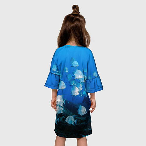 Детское платье Рыбы / 3D-принт – фото 4