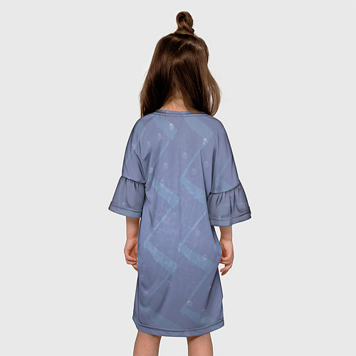 Детское платье Акула / 3D-принт – фото 4