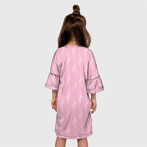 Детское платье INTER MIAMI HOME KIT / 3D-принт – фото 4