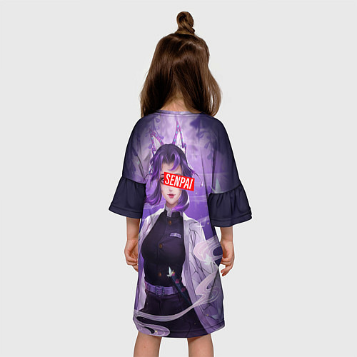 Детское платье SENPAI SHINOBU KOCHO СТОЛП / 3D-принт – фото 4