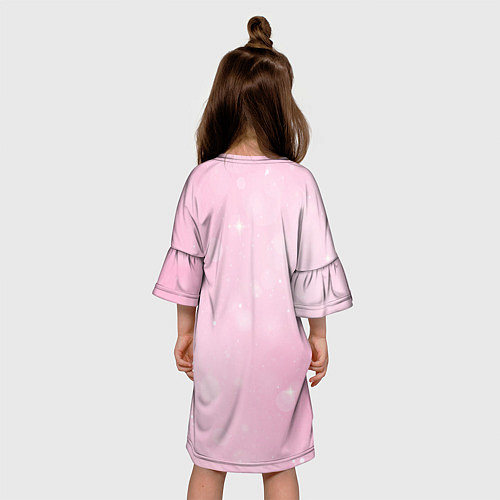 Детское платье Планета Пончик / 3D-принт – фото 4
