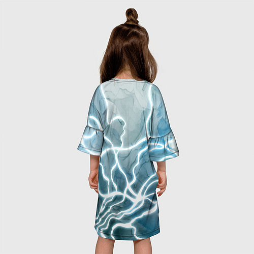 Детское платье Молнии / 3D-принт – фото 4