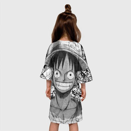 Детское платье Луфи улыбается one piece / 3D-принт – фото 4