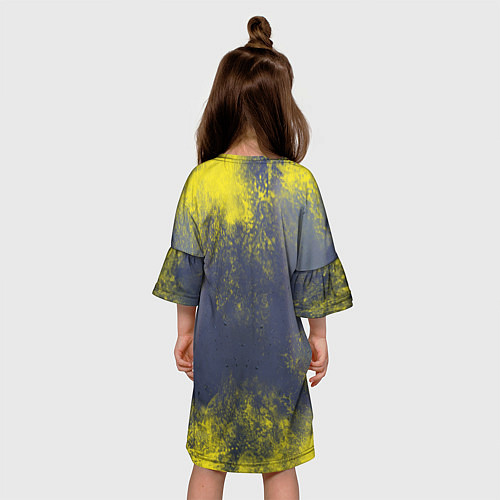 Детское платье GARENA FREEFIRE БАТЛГРАУНД Z / 3D-принт – фото 4