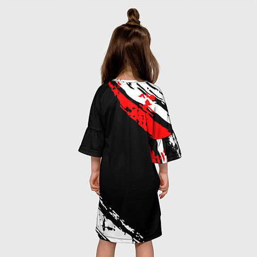 Детское платье FLY HIGH! Haikyu!! / 3D-принт – фото 4