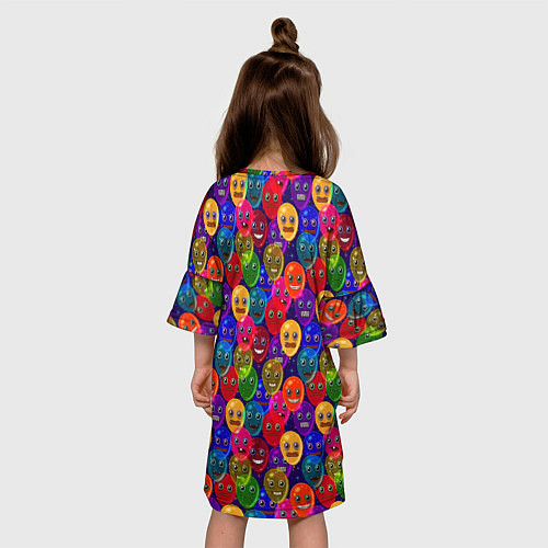 Детское платье Воздушные Шарики / 3D-принт – фото 4