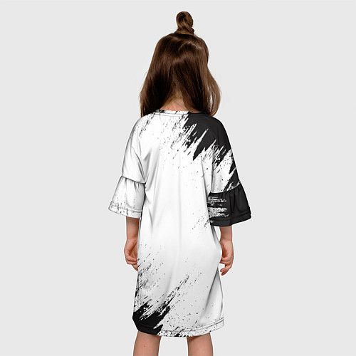 Детское платье БЕРСЕРК брызги / 3D-принт – фото 4