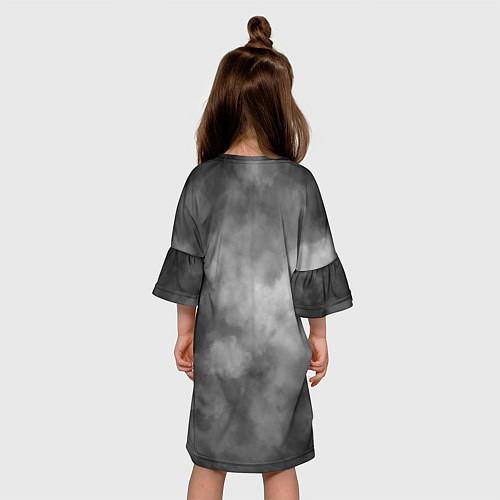 Детское платье Берсерк туман / 3D-принт – фото 4