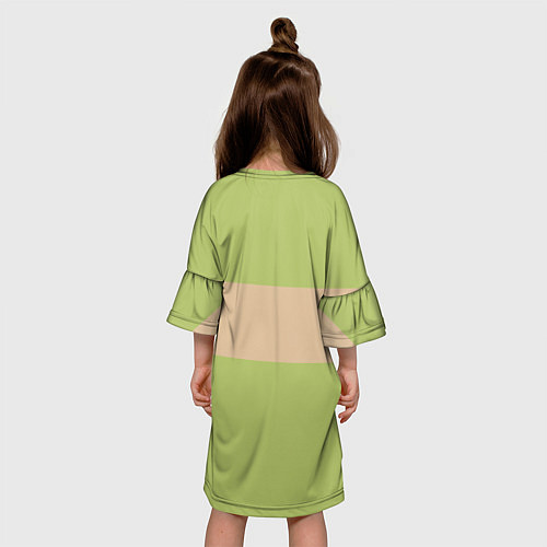 Детское платье КОСТЮМ ТИХИРО УНЕСЁННЫЕ ПРИЗРАКАМИ / 3D-принт – фото 4