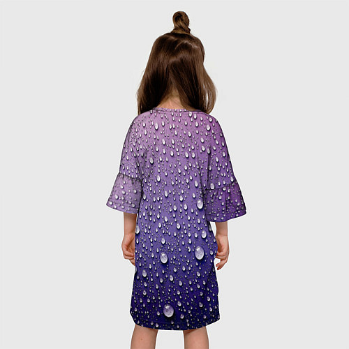 Детское платье Citroёn Storm Ситроен ливень / 3D-принт – фото 4