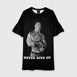 Детское платье Never give up