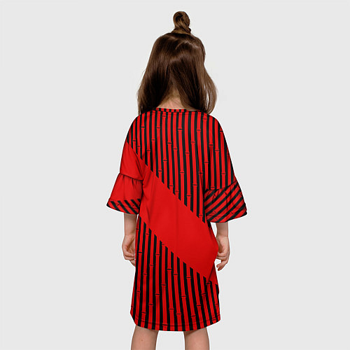 Детское платье Red wood / 3D-принт – фото 4
