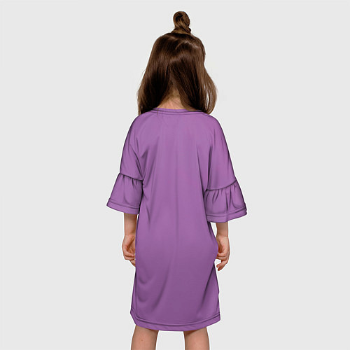 Детское платье ZEMFIRA арт ужин / 3D-принт – фото 4