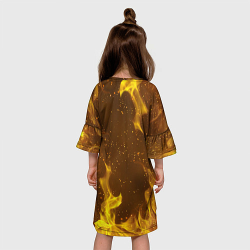 Детское платье Hades Гадес Z / 3D-принт – фото 4