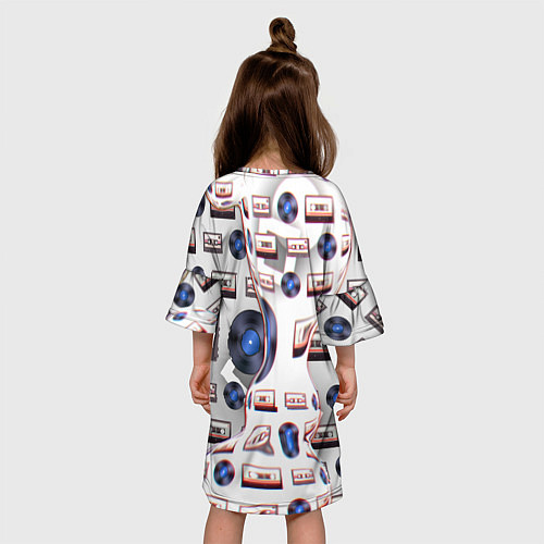 Детское платье Дискотека 80 / 3D-принт – фото 4