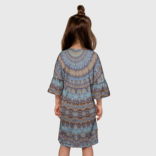 Детское платье Этнический арабский узор / 3D-принт – фото 4