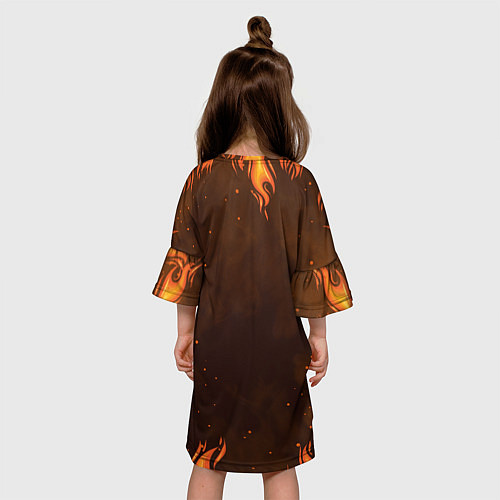 Детское платье Haikyu Волейбол Z / 3D-принт – фото 4