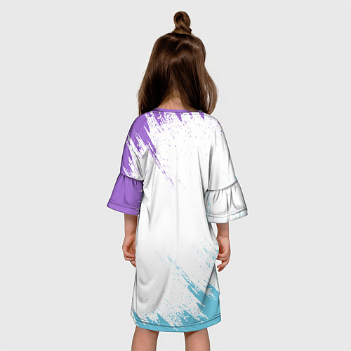 Детское платье POP IT HEART / 3D-принт – фото 4