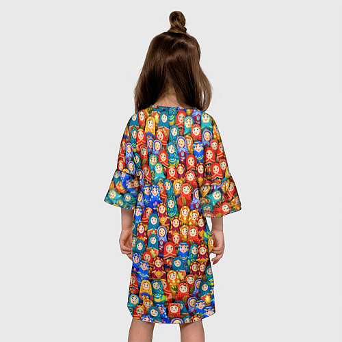 Детское платье Матрёшки / 3D-принт – фото 4