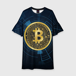 Детское платье BITCOIN ВАЛЮТА