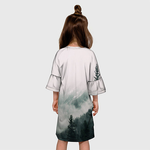 Детское платье FENRIR РУНЫ RUNES Z / 3D-принт – фото 4