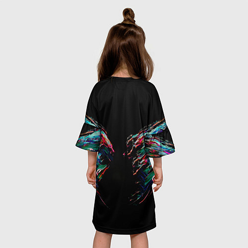 Детское платье Gravity - Bullet For My Valentine / 3D-принт – фото 4