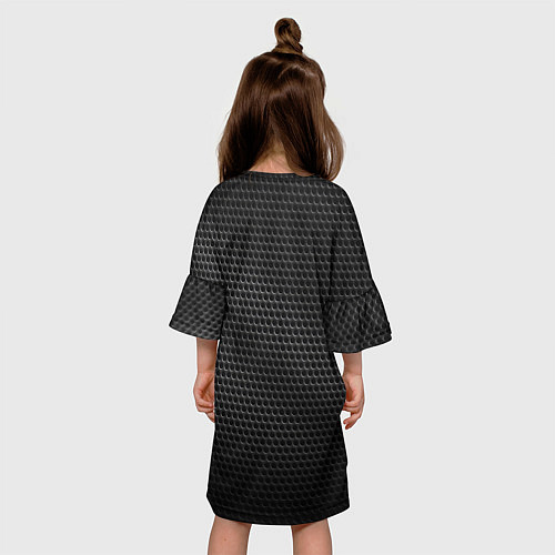 Детское платье TOYOTA STEEL HONEYCOMBS / 3D-принт – фото 4