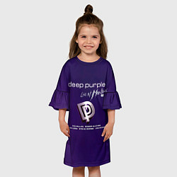 Платье клеш для девочки Deep Purple - Live at Montreux 1996, цвет: 3D-принт — фото 2