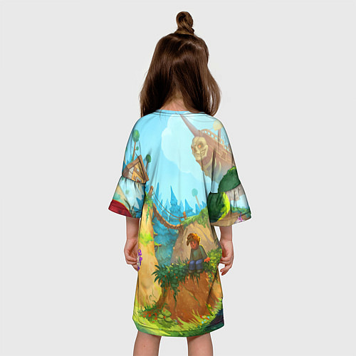 Детское платье Terraria Террария Z / 3D-принт – фото 4