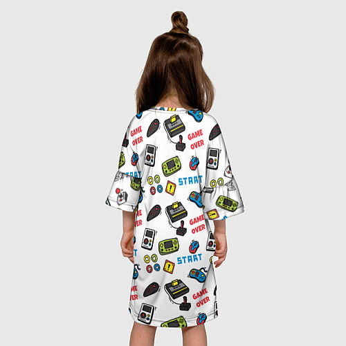 Детское платье START GAME OVER / 3D-принт – фото 4