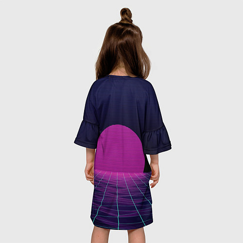 Детское платье Neon / 3D-принт – фото 4