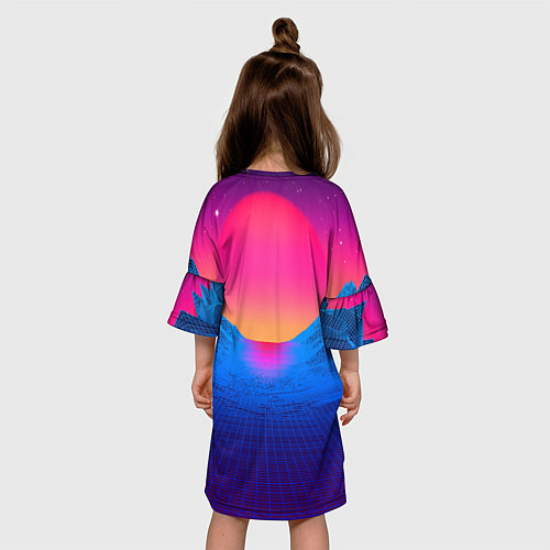 Детское платье Мег BrawlStars трансформер / 3D-принт – фото 4