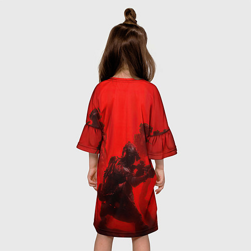Детское платье RAINBOW SIX SIEGE 6 ОСАДА РАДУГА / 3D-принт – фото 4