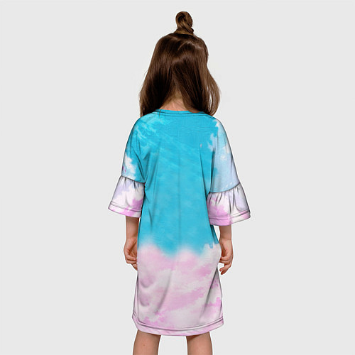 Детское платье КЛИНОК РАССЕКАЮЩИЙ ДЕМОНОВ, ЗЕНИТЦУ / 3D-принт – фото 4