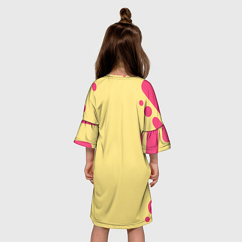 Детское платье ИЗГОТАВЛИВАЮТ ВИЗИТКИ ОХРАНА / 3D-принт – фото 4