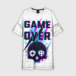 Детское платье Game OVER - NEON 3D