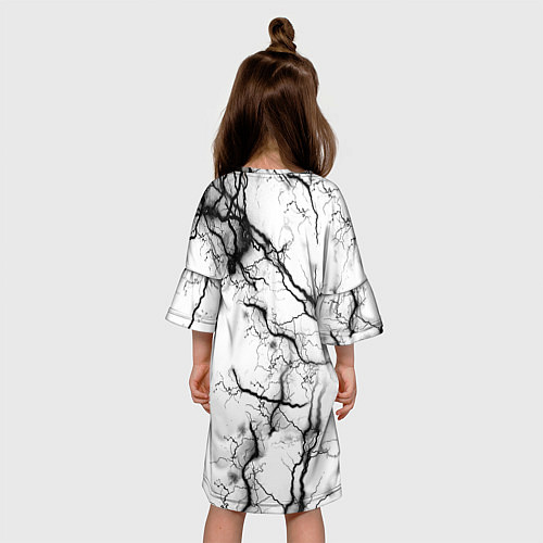Детское платье Нейронные связи / 3D-принт – фото 4