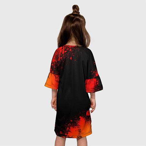 Детское платье ДИЛЮК DILUC ГЕНШИН / 3D-принт – фото 4