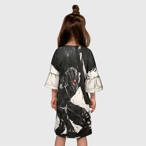 Детское платье BERSERK ILLUSTRATION БЕРСЕРК / 3D-принт – фото 4
