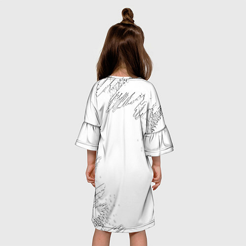 Детское платье БЕРСЕРК ИЛЛЮСТРАЦИЯ BERSERK / 3D-принт – фото 4