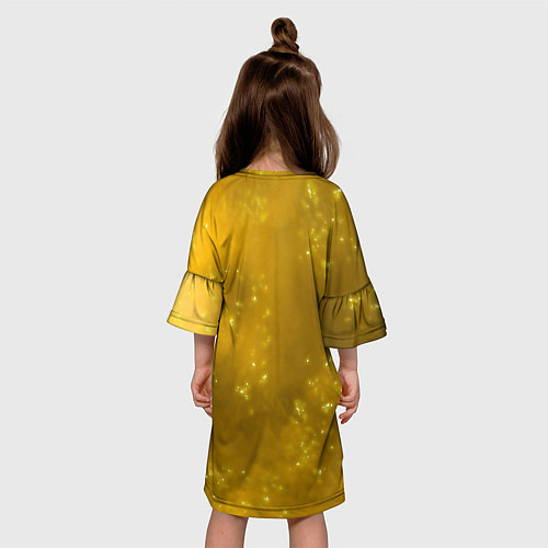 Детское платье НОЭЛЛЬ NOELLE ГЕО / 3D-принт – фото 4