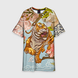 Детское платье Китайский тигр Символ 2022 года