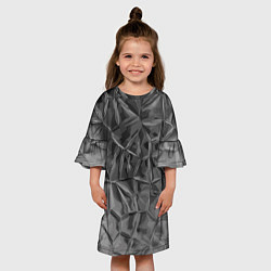 Платье клеш для девочки Pattern 2022 vanguard, цвет: 3D-принт — фото 2