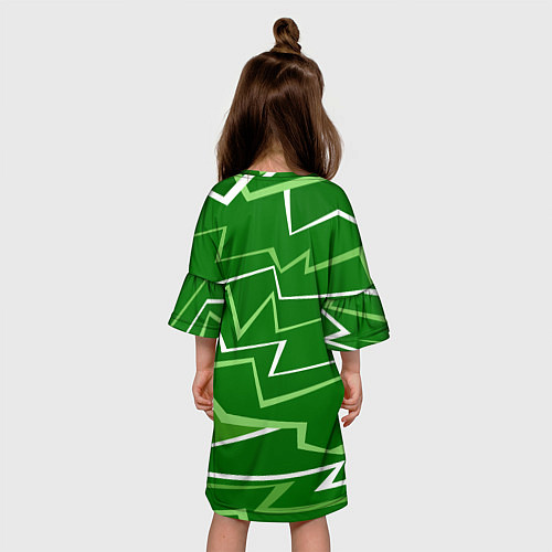 Детское платье Крутой Тигр фурри на стиле / 3D-принт – фото 4