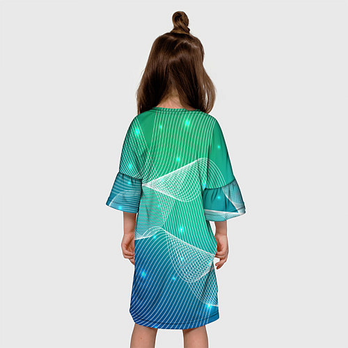 Детское платье Рисунок Лолы BrawlStars / 3D-принт – фото 4