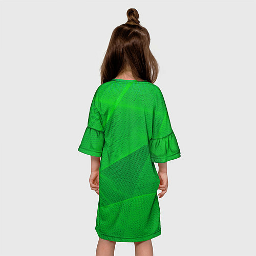 Детское платье Краснодар lime theme / 3D-принт – фото 4