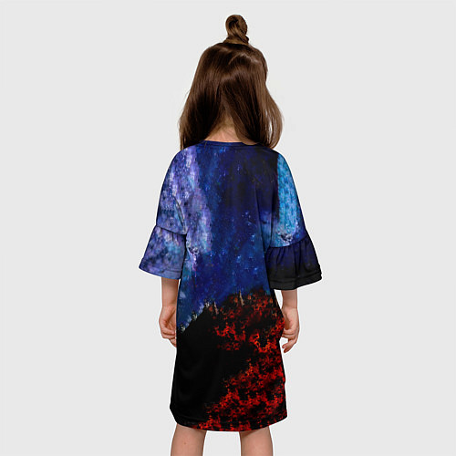 Детское платье Феникс - Ария / 3D-принт – фото 4