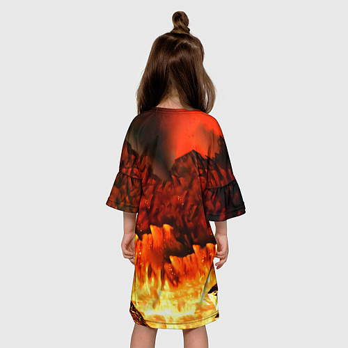 Детское платье Штиль - Ария / 3D-принт – фото 4