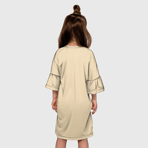 Детское платье Мишки с шарфиком / 3D-принт – фото 4