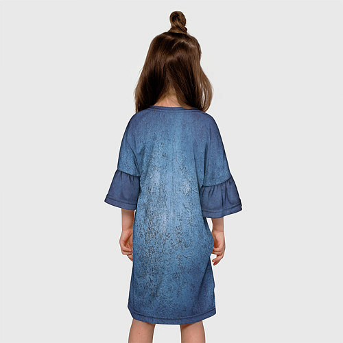 Детское платье Хвост Феи Грей Фуллбастер Gray Fullbuster / 3D-принт – фото 4